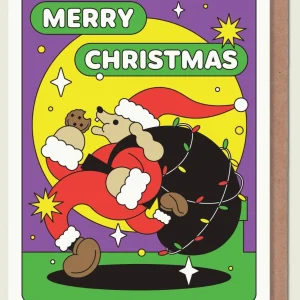 EPEE LAPIN STUDIO Carte de Vœux - Merry Christmas Cookie