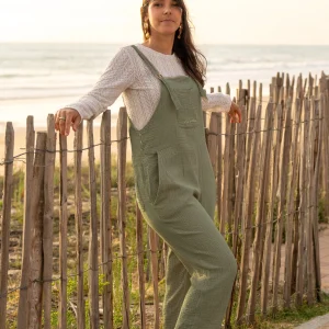 Salopette pantalon Kaki