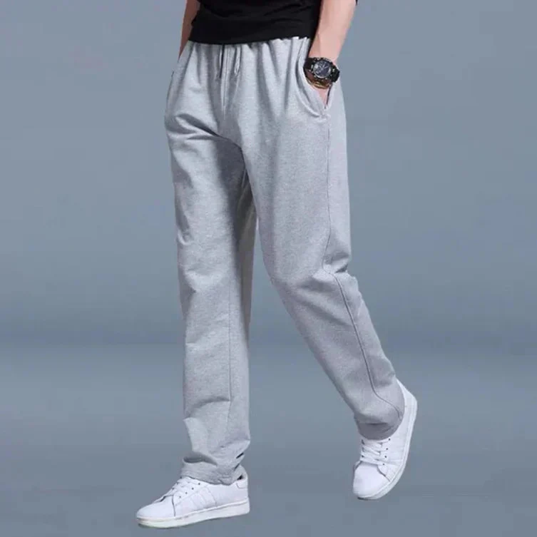 Pantalon de jogging homme – Pantalon confortable à coupe droite avec cordon de serrage – Image 5