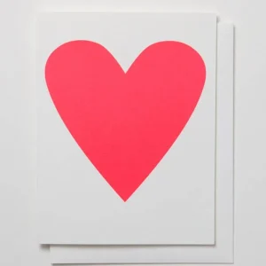 BANQUET WORKSHOP Carte Cœur Rose