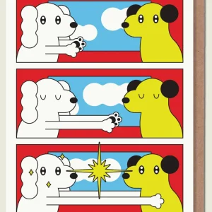 EPEE LAPIN STUDIO Carte de Vœux - Long Distance Hug