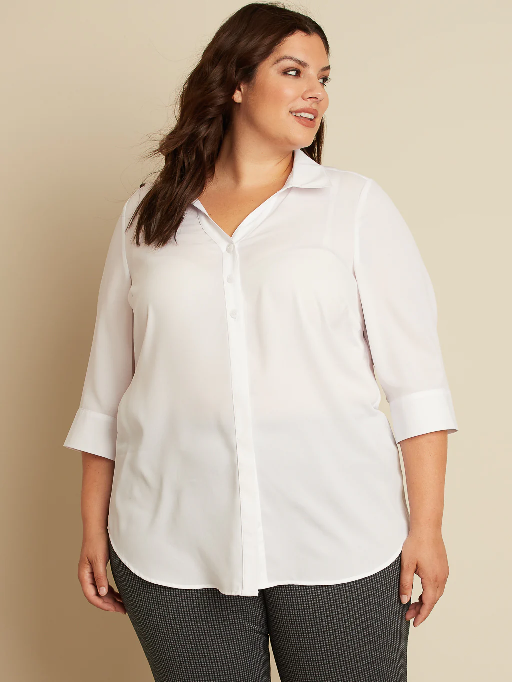 Blouse à manches 3/4
