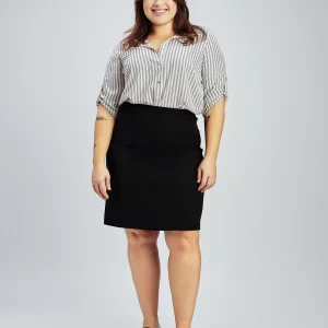 Jupe crayon habillée aux genoux