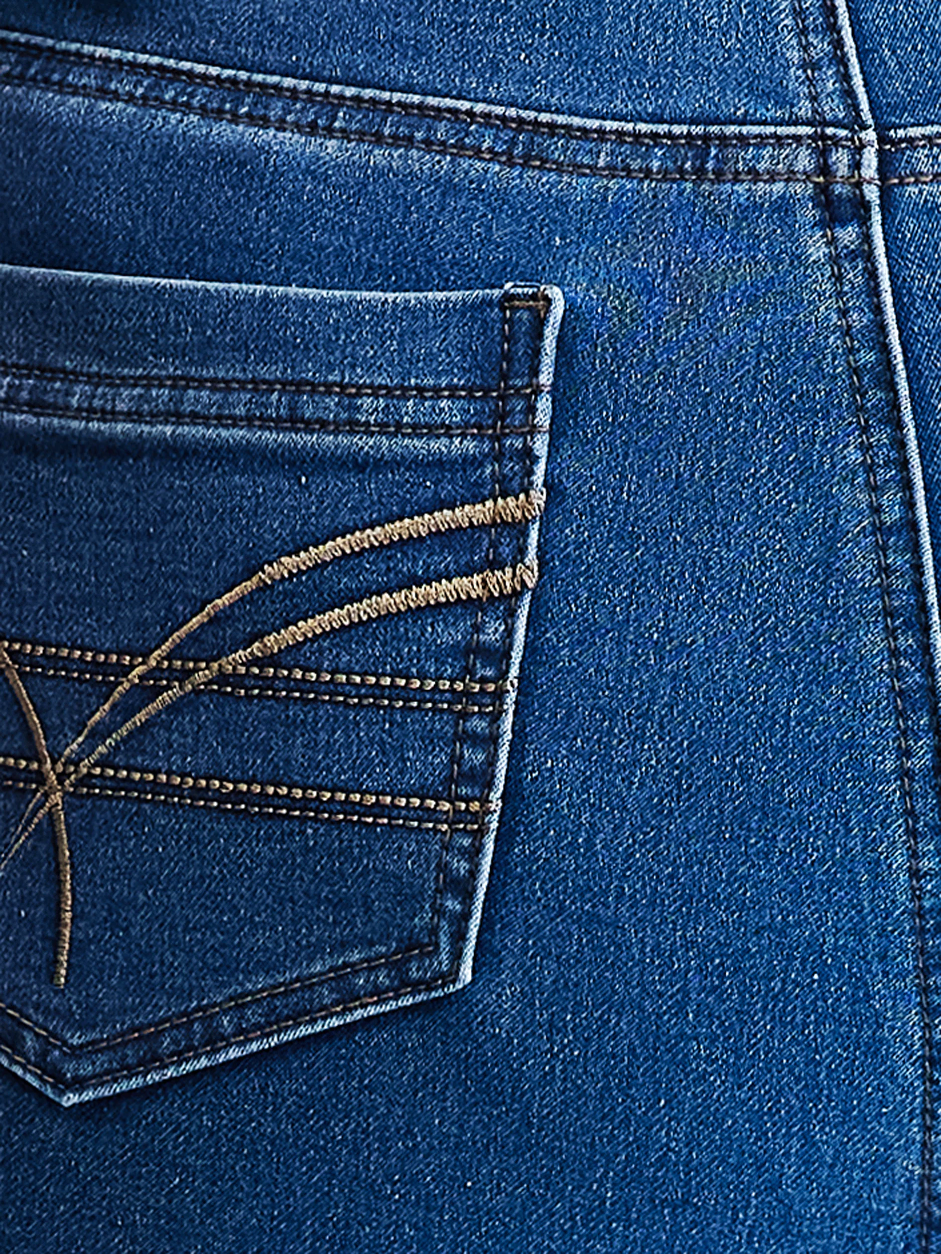 Jean skinny ajusté à enfiler – Image 5