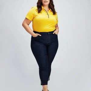 Jean skinny ajusté à la cheville