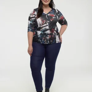 Jean skinny ajusté à enfiler