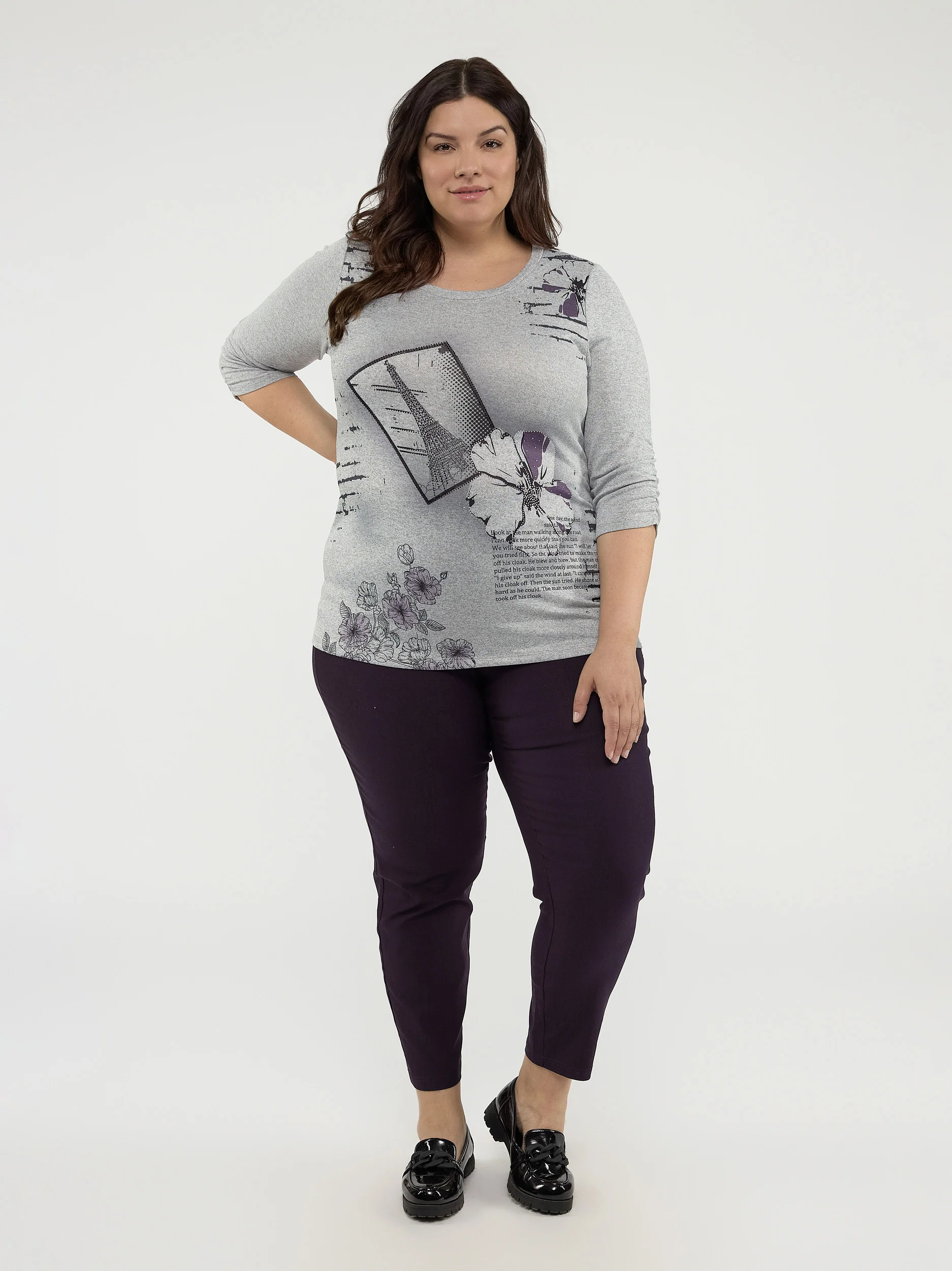 T-shirt à manches 3/4 – Image 2