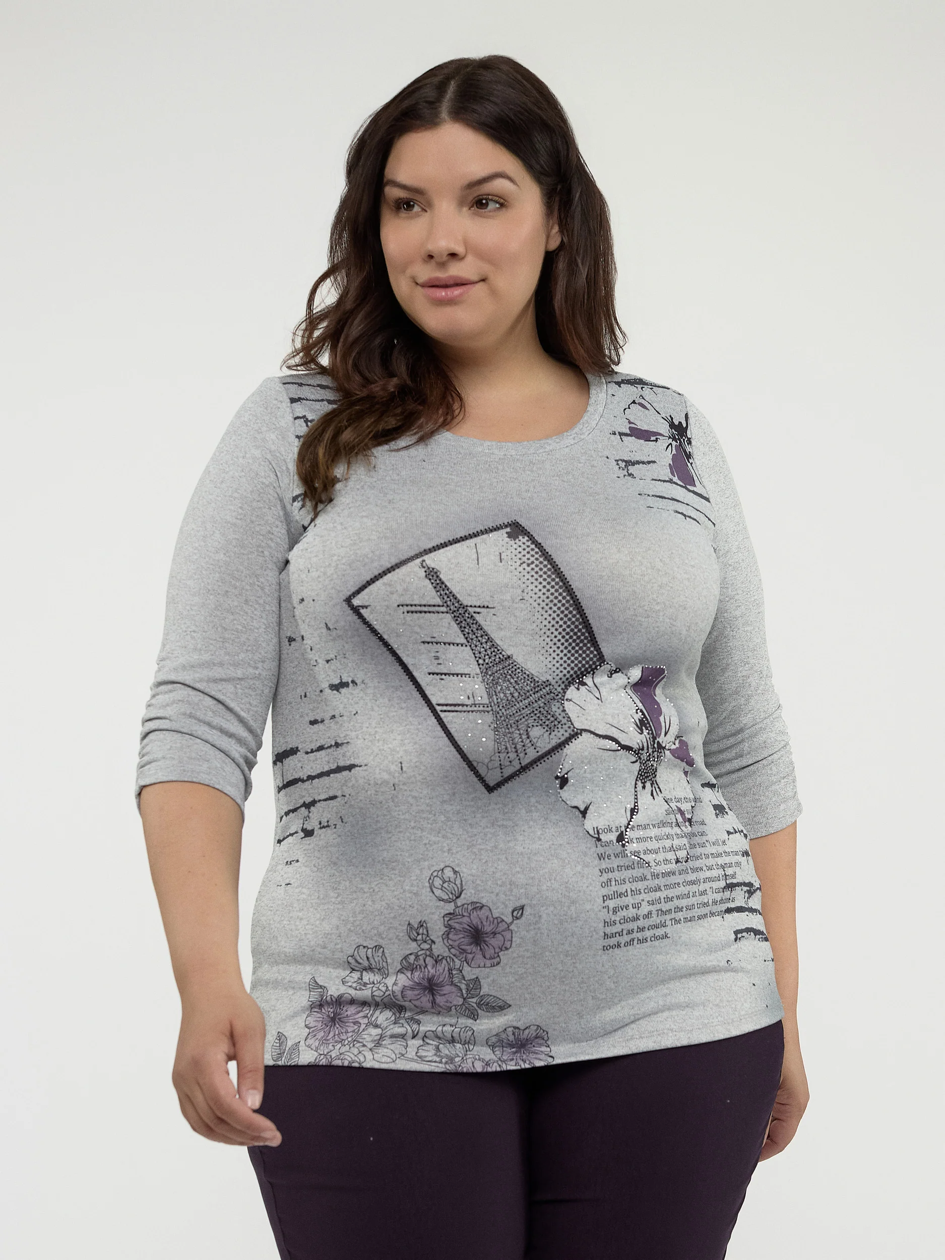 T-shirt à manches 3/4 – Image 3