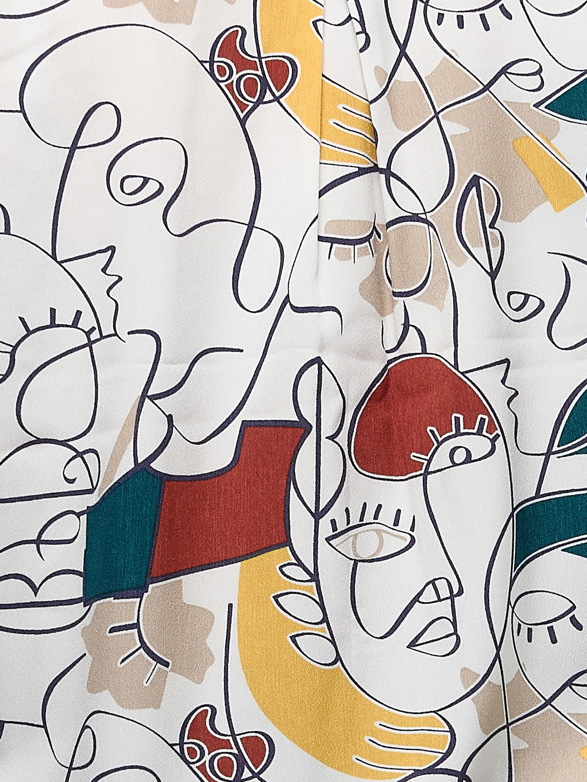 Blouse à manches 3/4 avec boutons – Image 5