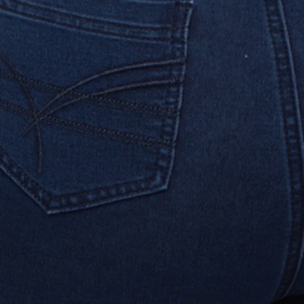 Capri étroit en denim à enfiler – Image 8