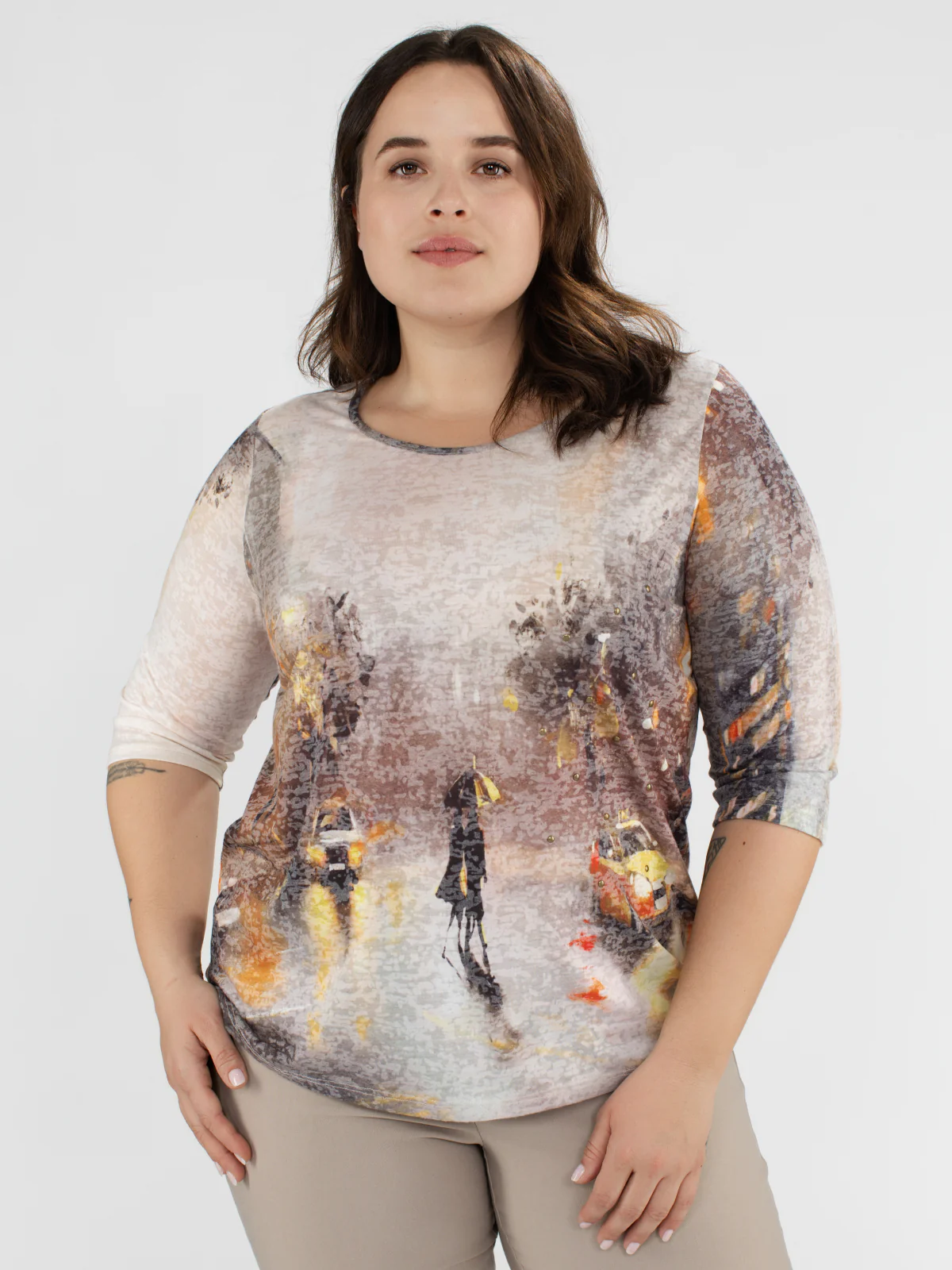 T-shirt à manches 3/4 – Image 2