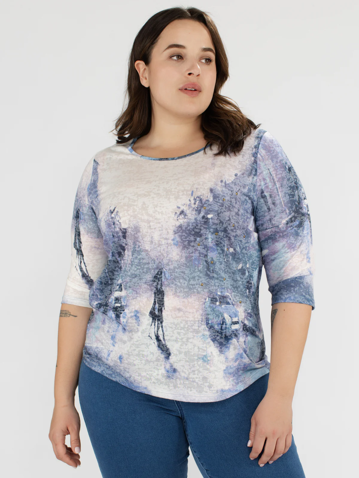 T-shirt à manches 3/4 – Image 6