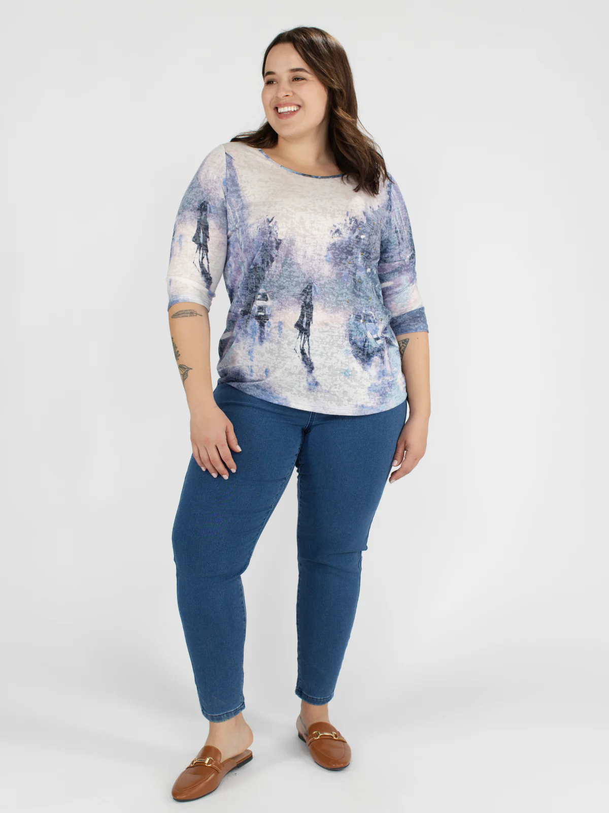 T-shirt à manches 3/4 – Image 7