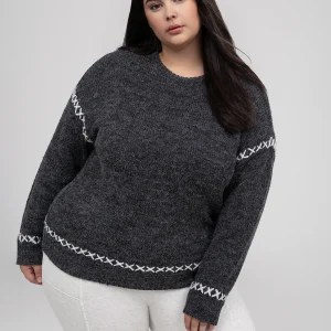 Chandail ample à manches longues