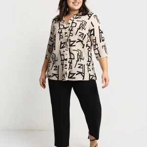 Blouse à manches 3/4 avec boutons