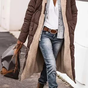 Layla ~ Manteau long élégant confort premium