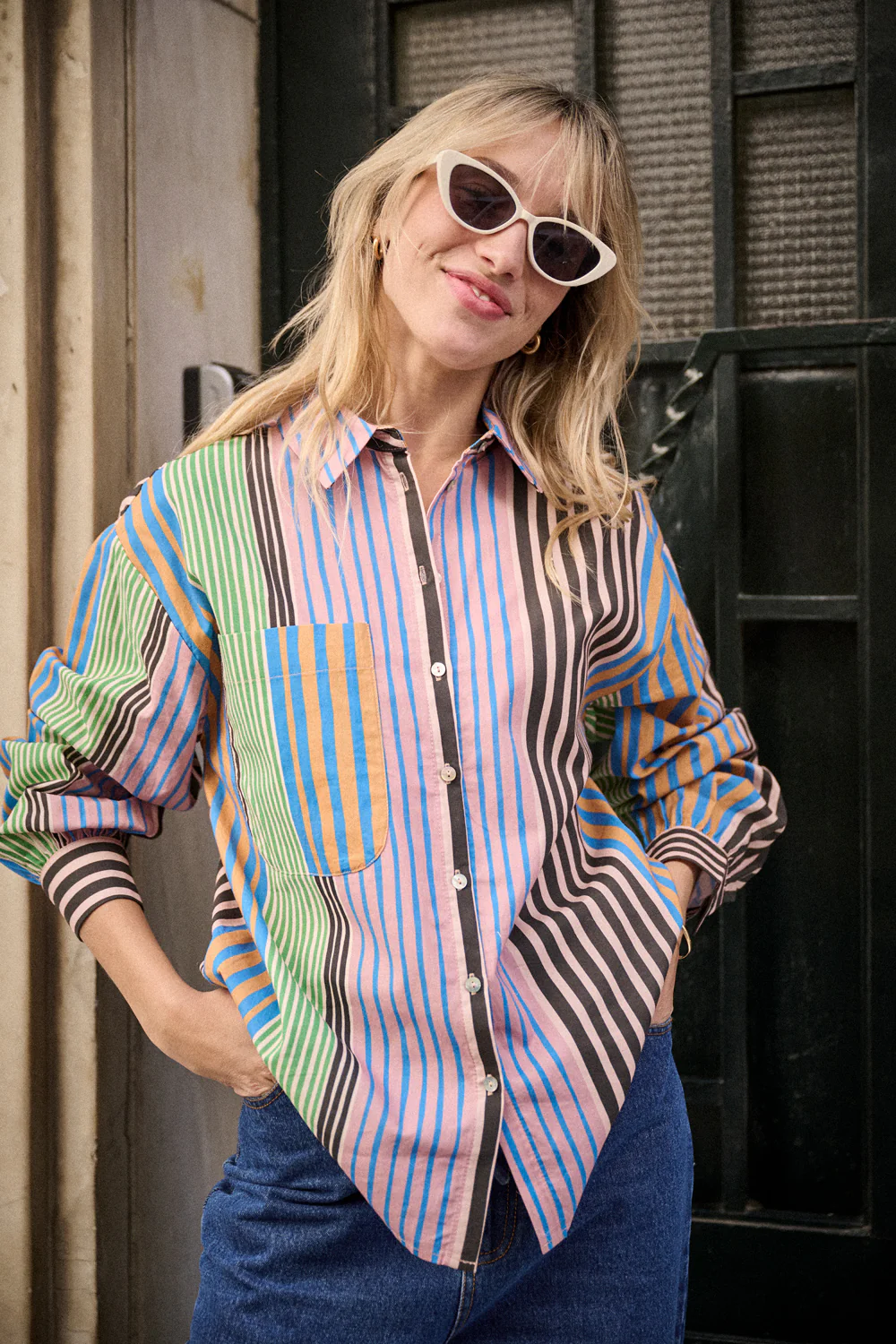 Chemise Calanque rayures colorées – Image 6