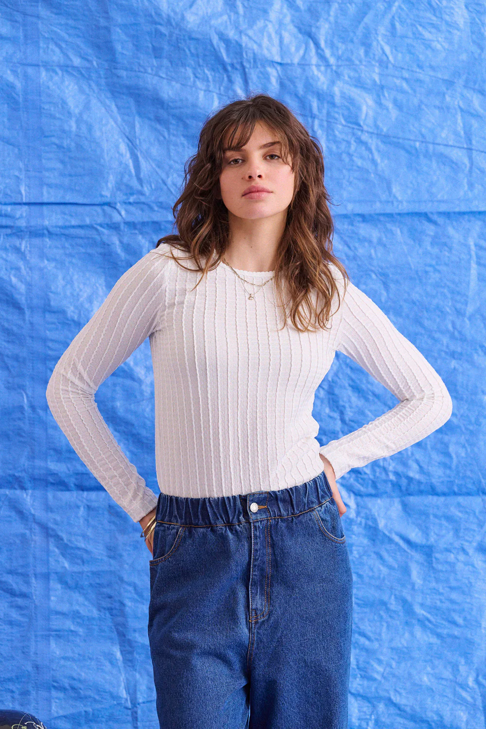 T-shirt Tiana blanc – Image 5