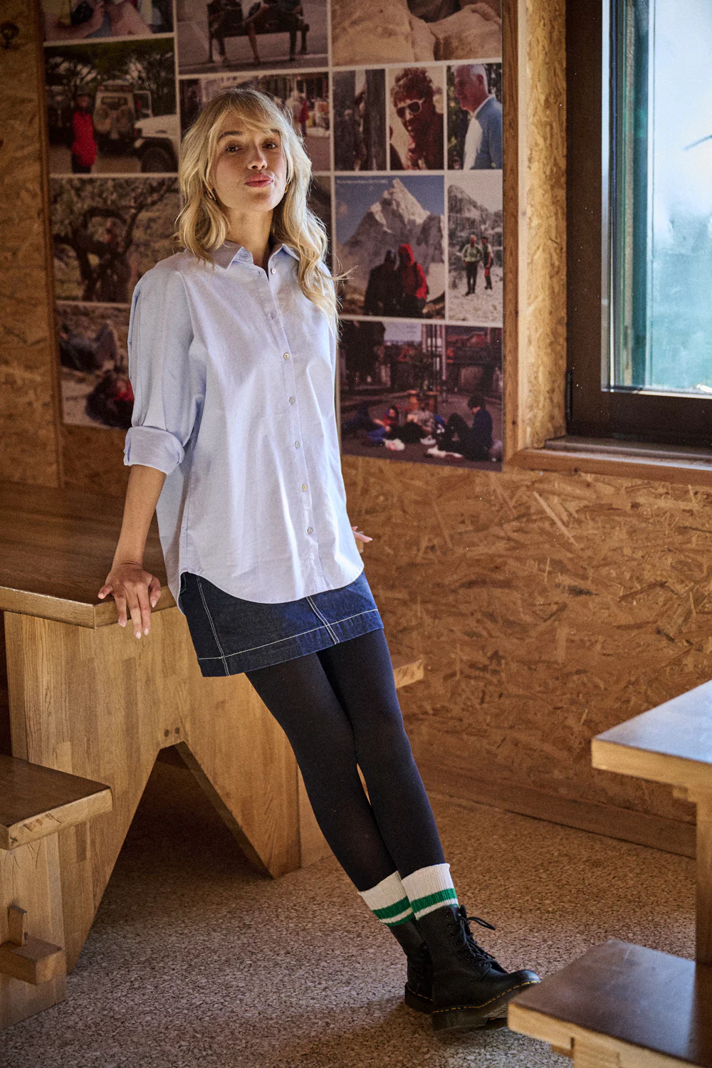 Chemise Cally bleu layette – Image 6