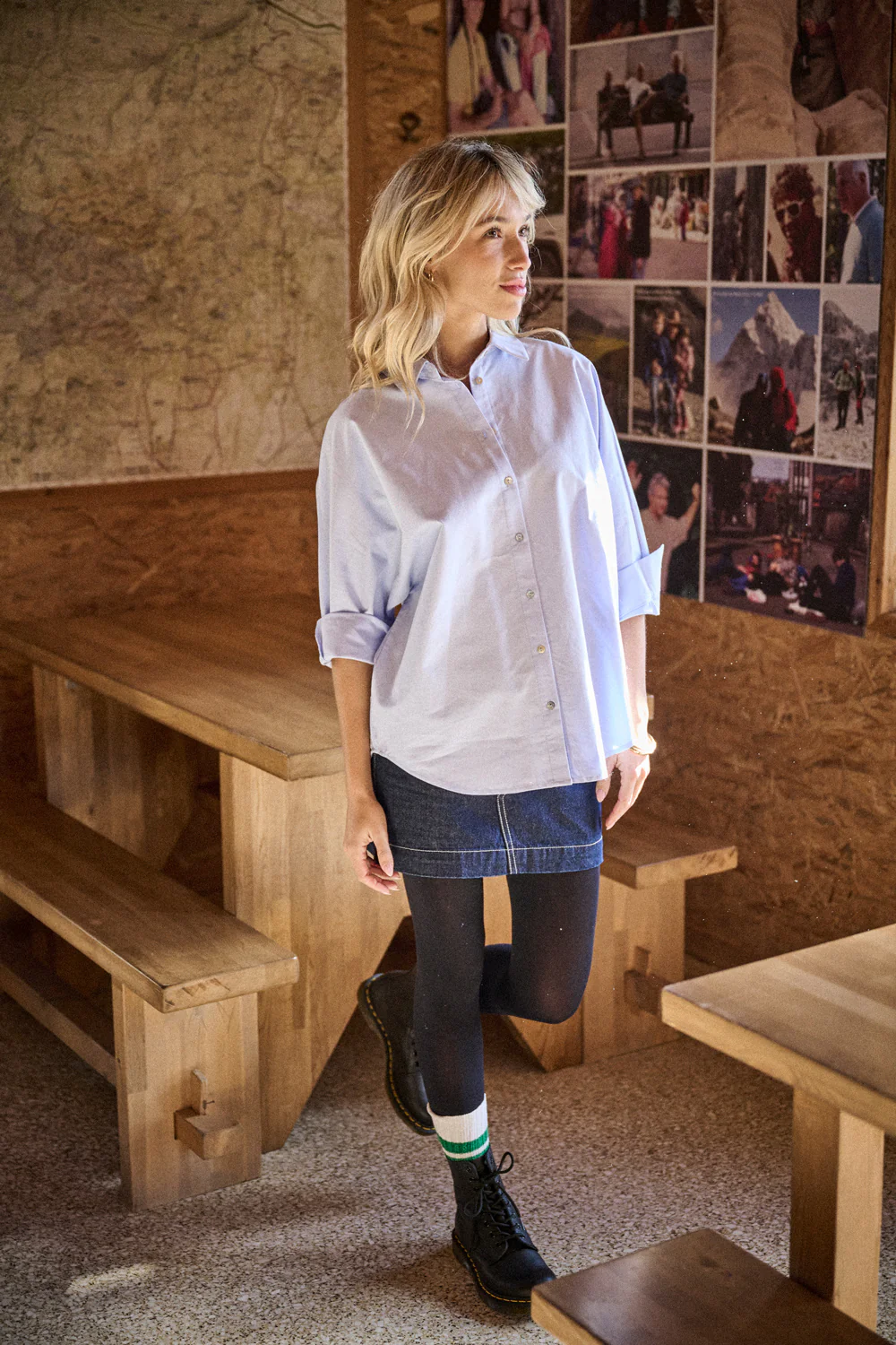 Chemise Cally bleu layette – Image 7