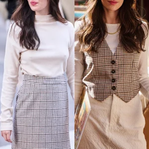 Ensemble Esmée à carreaux