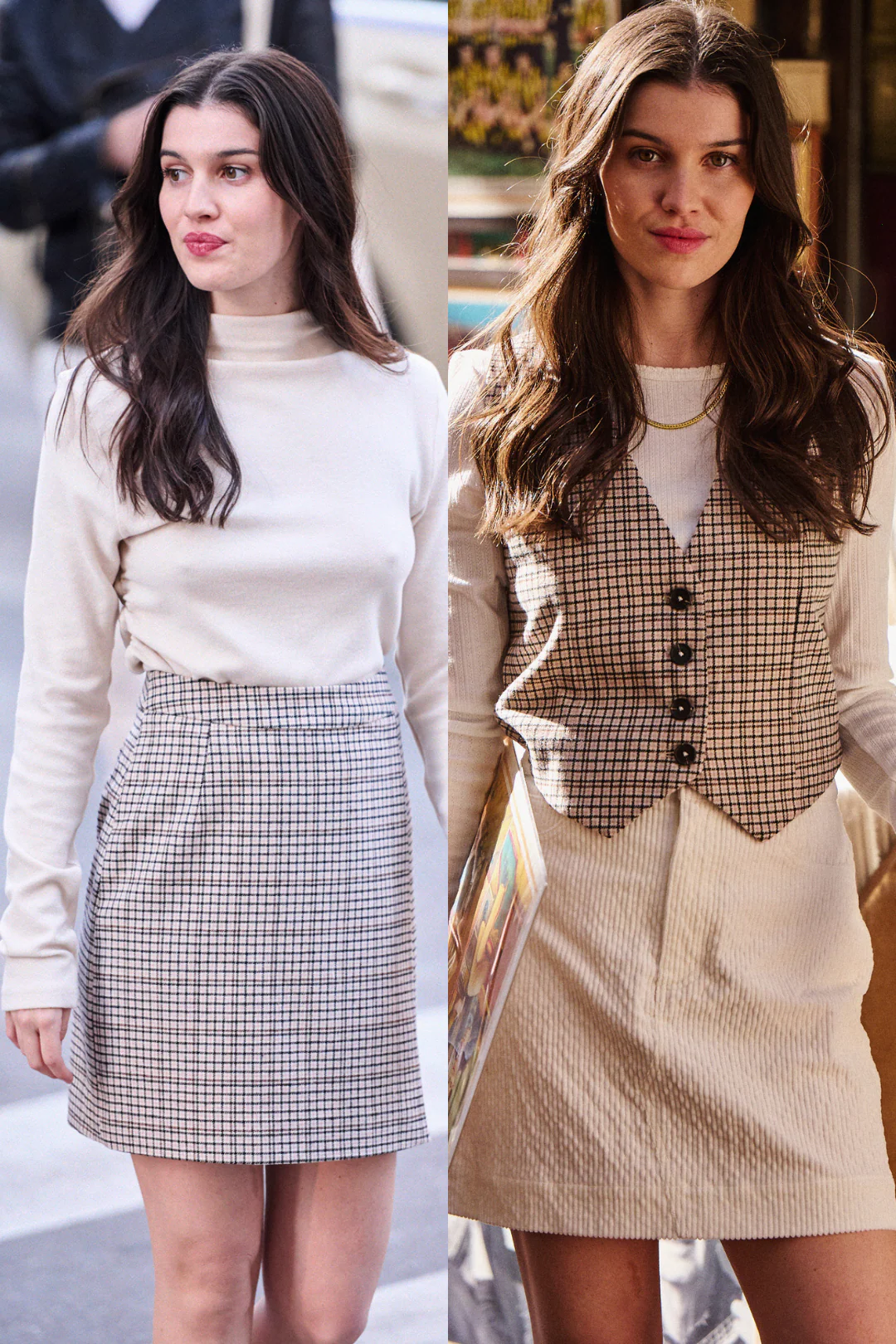 Ensemble Esmée à carreaux