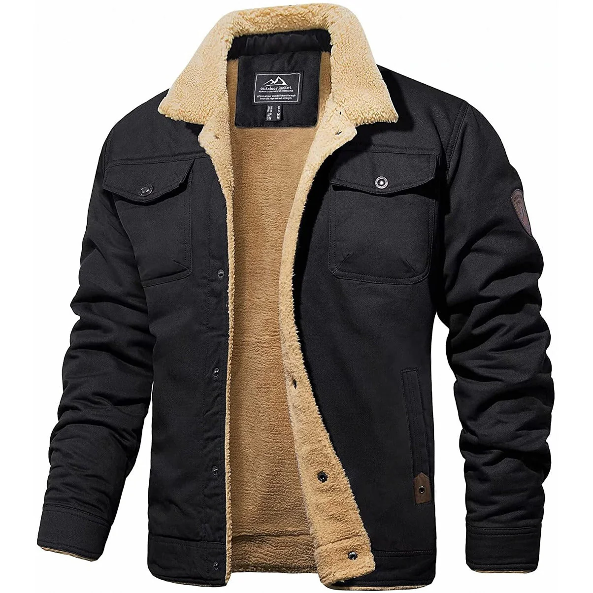 Blouson Bombardier Vintage Homme - Style Iconique et Chaleur Hivernale