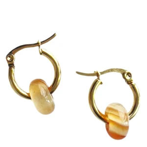 YELLOW DOTS STUDIO Mini-créoles