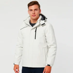 Veste Homme à Capuche – Moderne, Confortable et Coupe-Vent