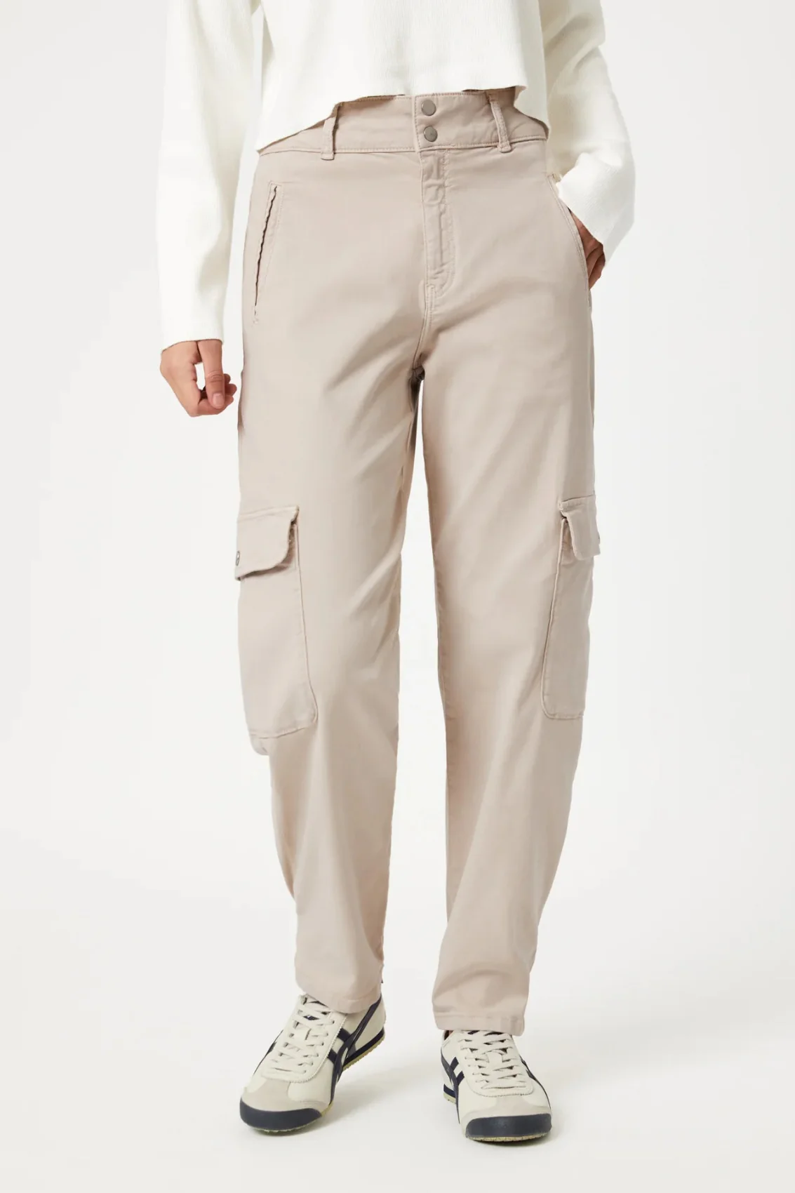 MAVI Cargo Elsie - Silver Grey – Image 3