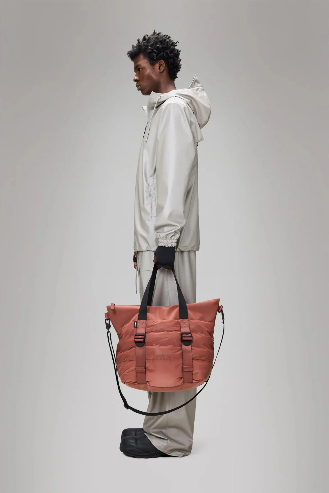 RAINS Sac Puffer Tote Mini - Honor – Image 2