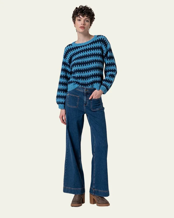 PANTALON JAMBE LARGE – Image 2