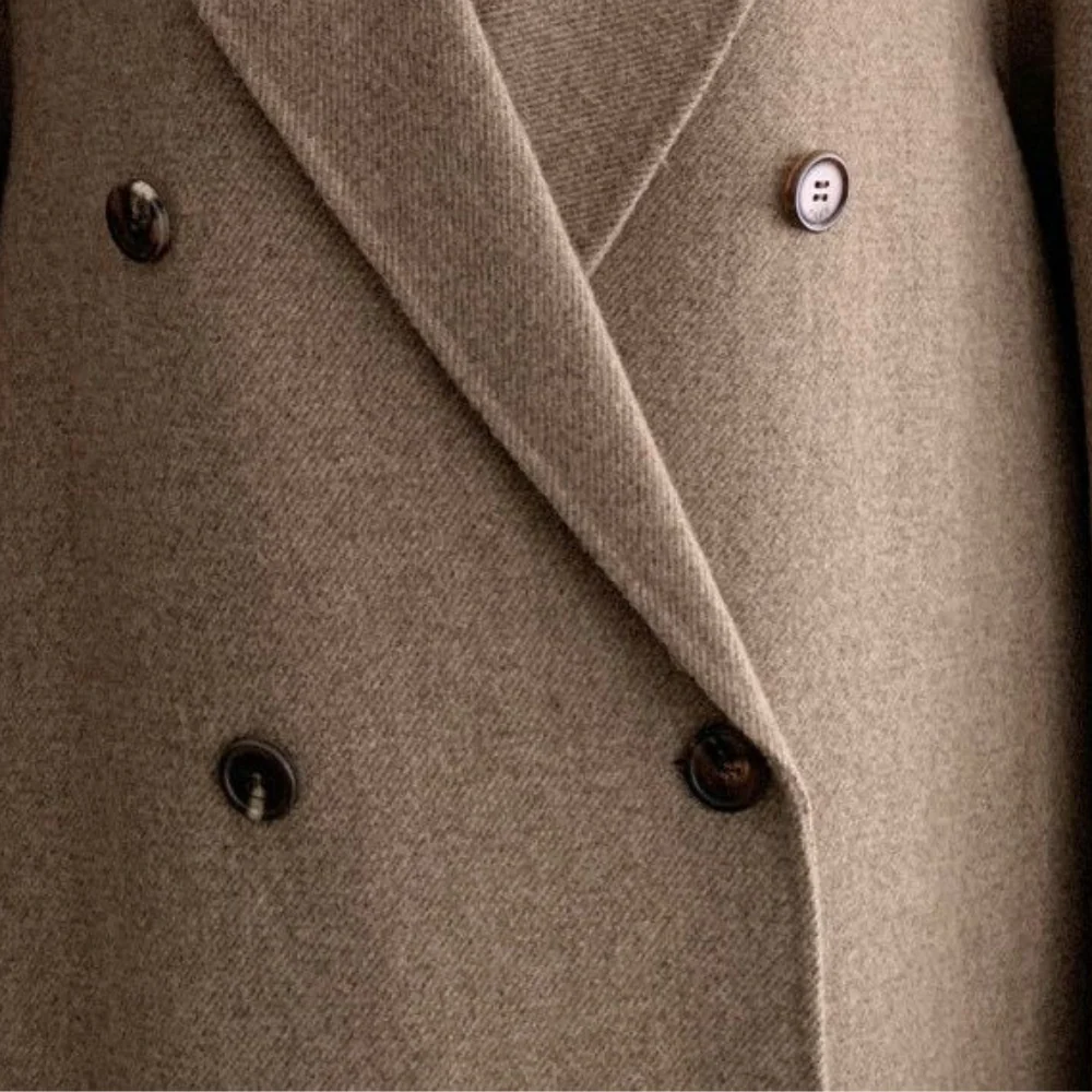 Manteau Long Femme – Manteau Élégant Minimaliste avec Ceinture – Image 5