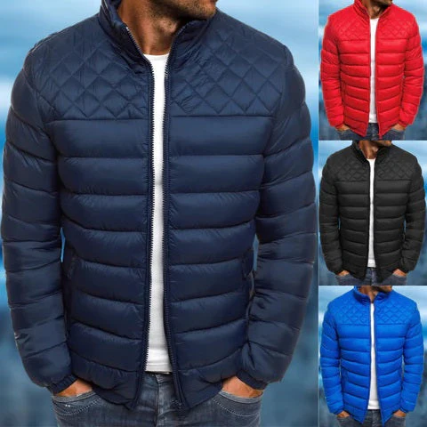 Veste d'Extérieur Matelassée Imperméable et Coupe-Vent pour Hommes – Image 4