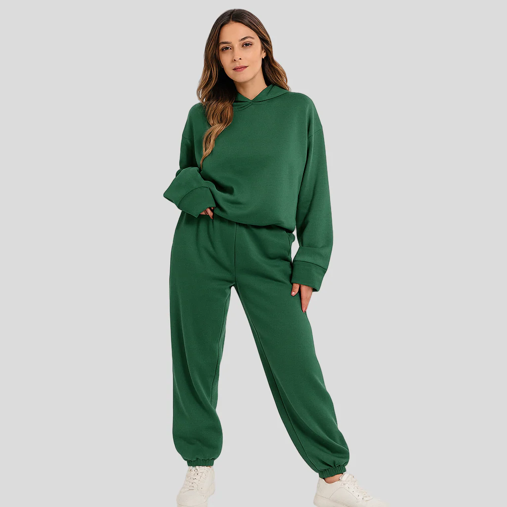 Ensemble Loungewear Femme – Hoodie Confortable et Pantalon – Image 3
