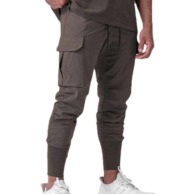 Pantalon de Jogging Cargo Homme – Pantalon Confortable avec Poches et Coupe Fusée – Image 4