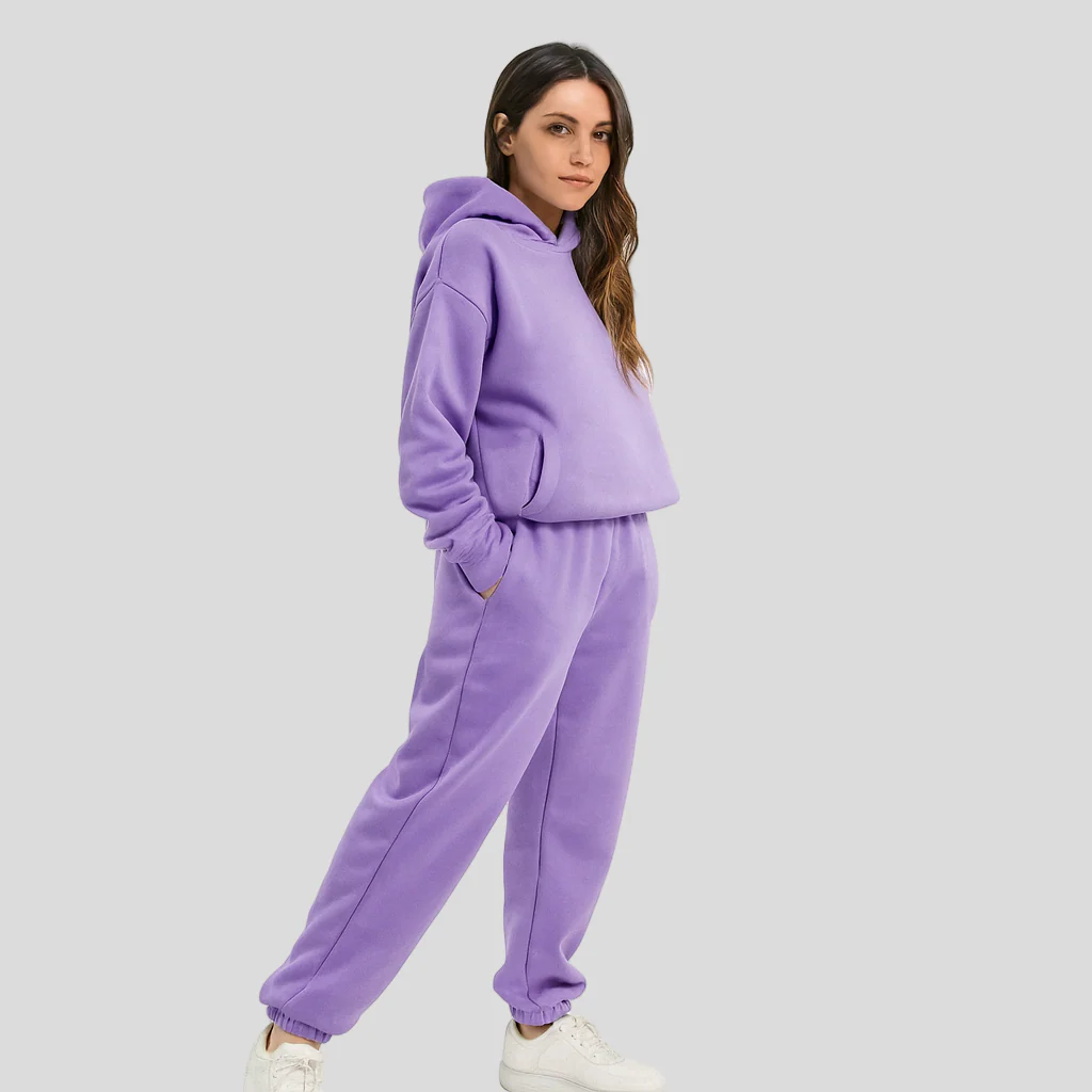 Ensemble Loungewear Femme – Hoodie Confortable et Pantalon – Image 5