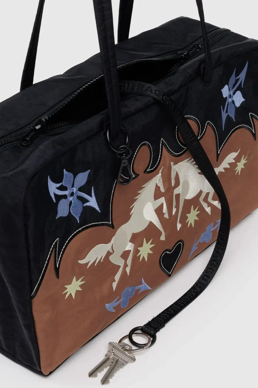 BAGGU Sac Bowler Moyen - Western Appliqué – Image 6