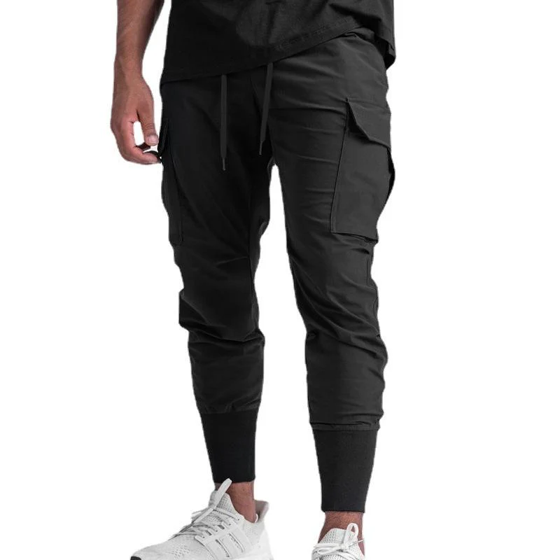 Pantalon de Jogging Cargo Homme – Pantalon Confortable avec Poches et Coupe Fusée – Image 8