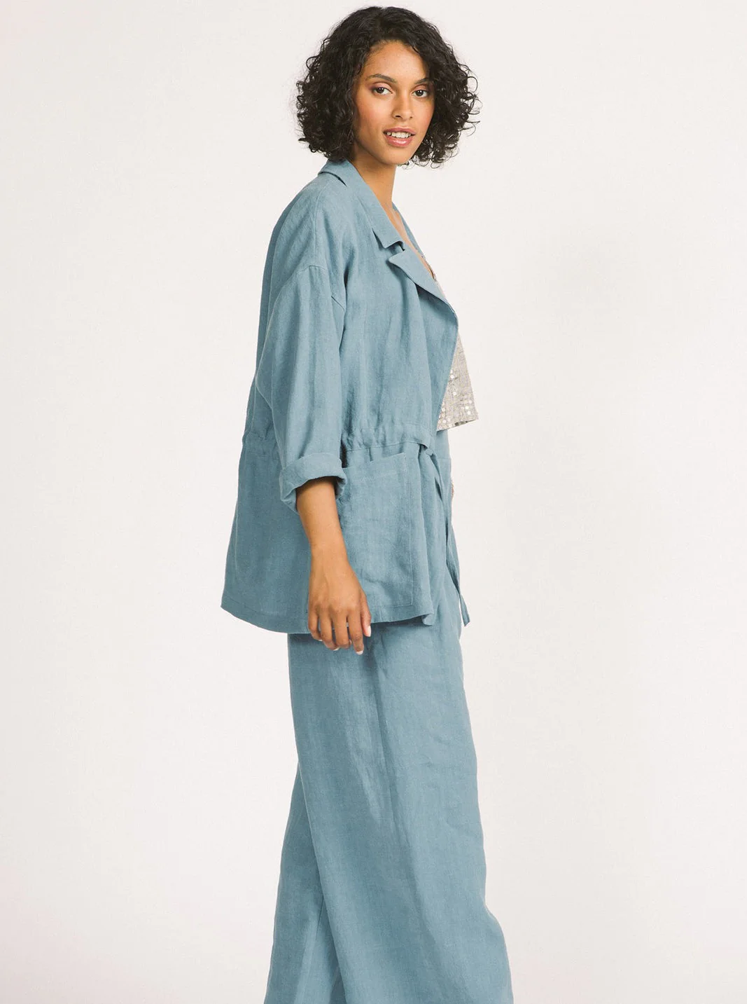 ALLISON WONDERLAND Veste Greer - Bleu – Image 3