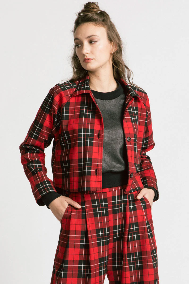 ALLISON WONDERLAND Veste Maurice - Plaid – Image 3