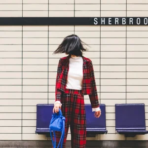 ALLISON WONDERLAND Veste Maurice - Plaid