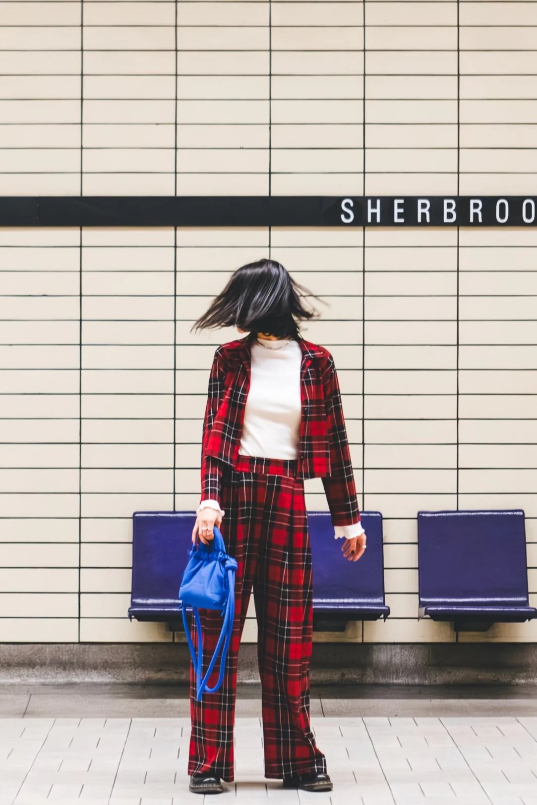 ALLISON WONDERLAND Veste Maurice - Plaid