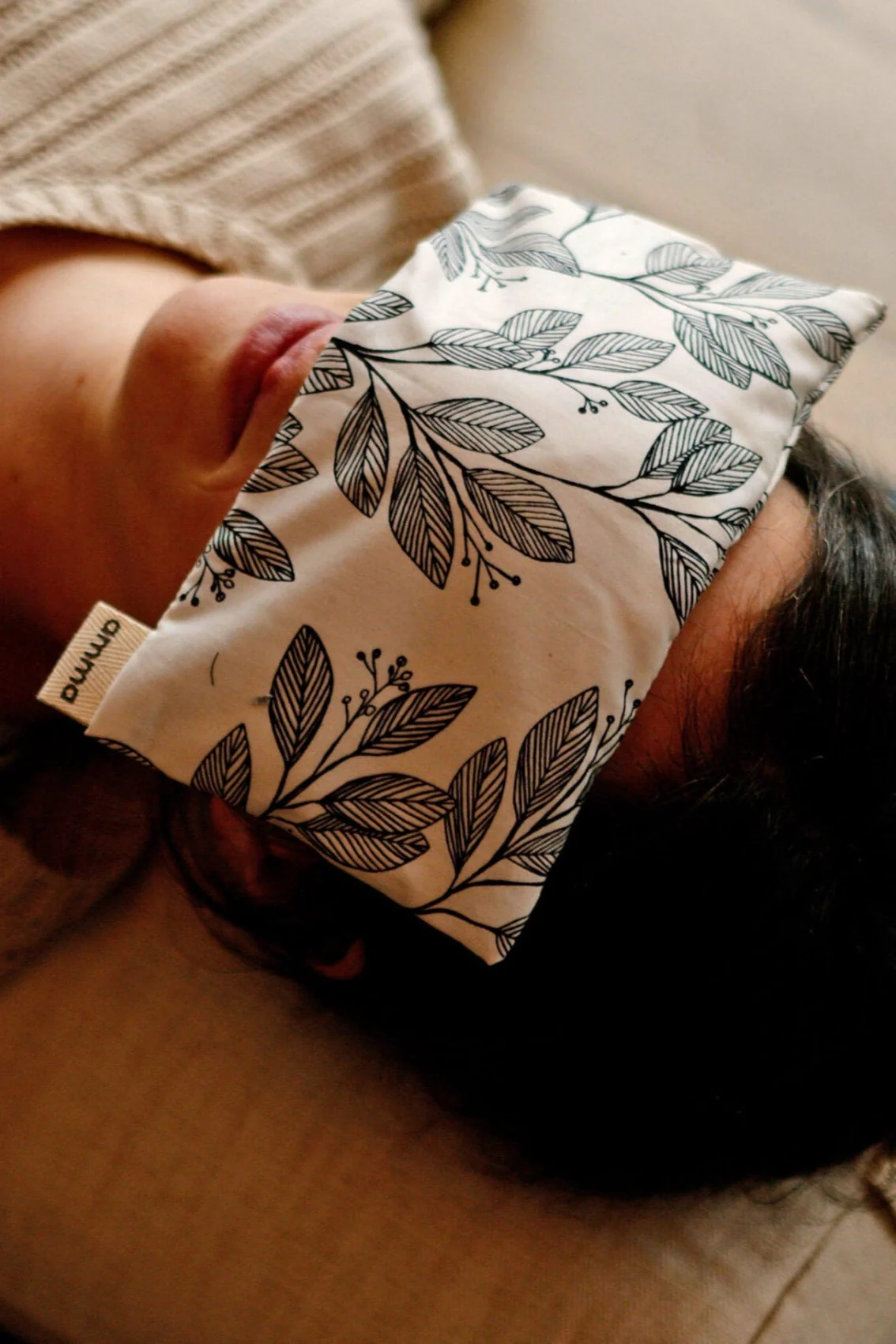 AMMA THERAPIE Repose-Yeux avec Housse Lavable