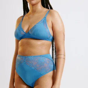 BLUSH Culotte Taille Haute Stellar - Bleu