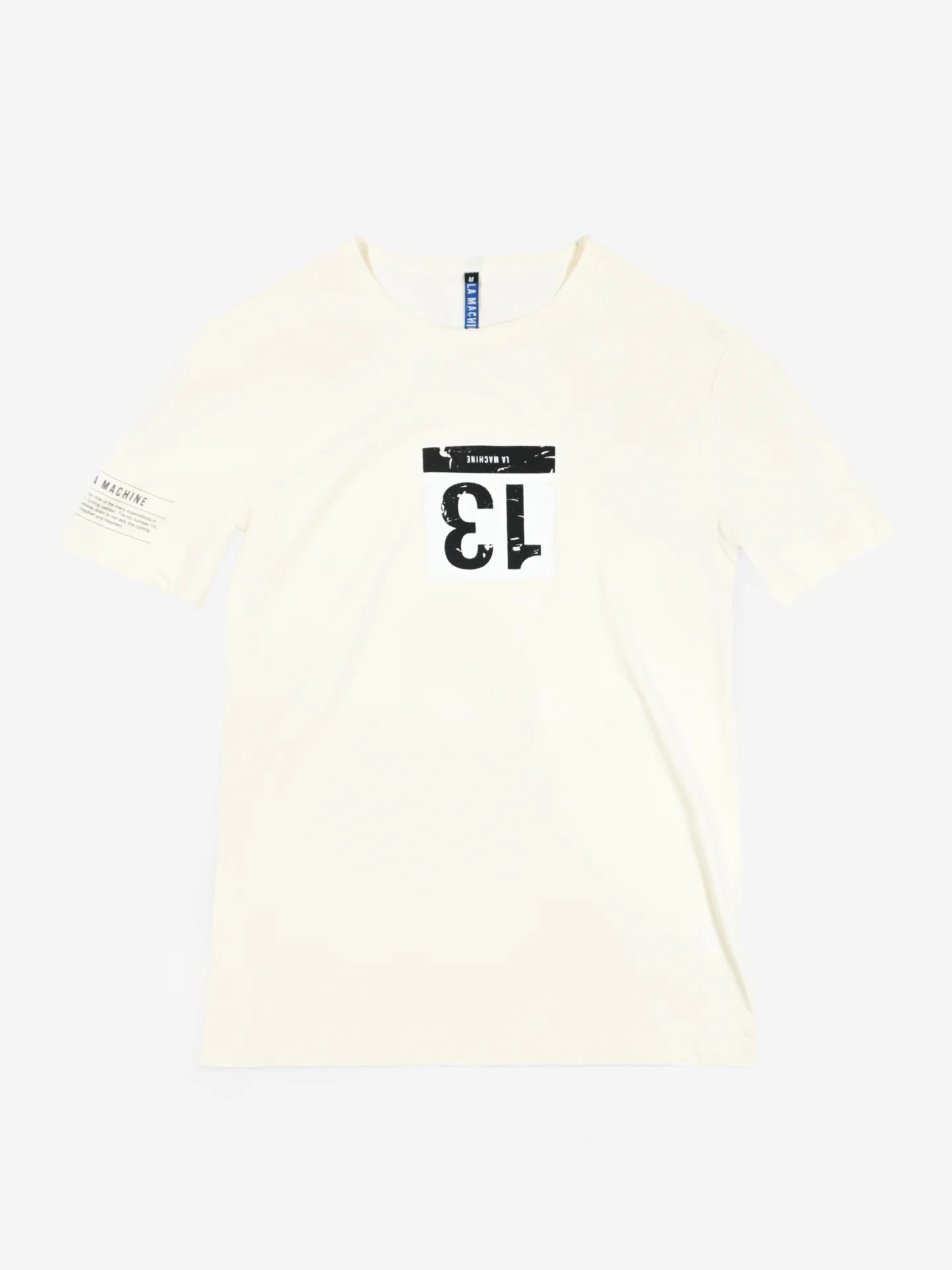 Bib Number 13 - T-shirt - Off White – Image 2
