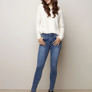 Jeans jambe étroite