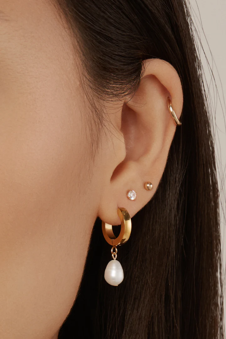 TWENTY COMPASS Boucles d'Oreilles Perles – Image 4