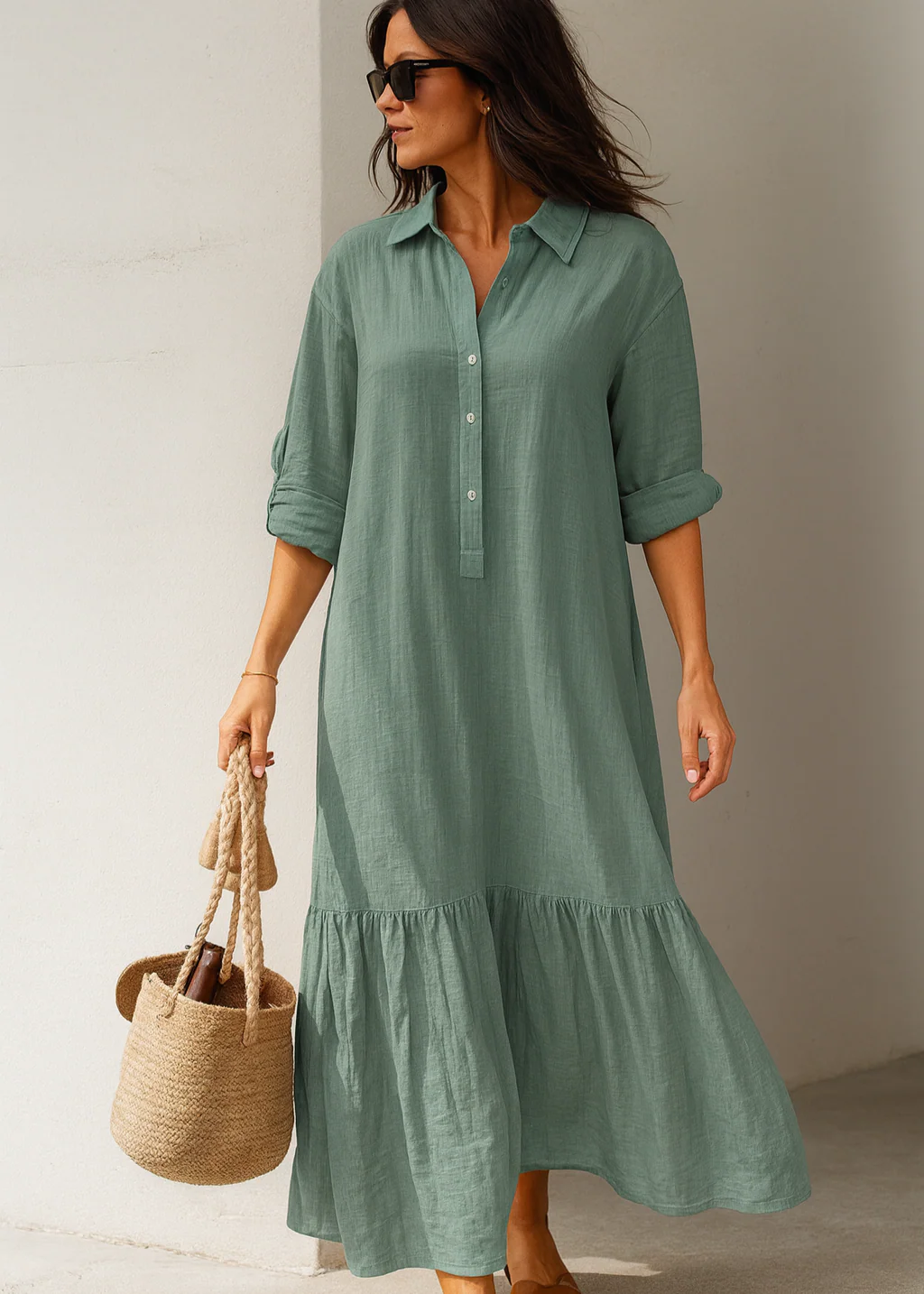 Noé ~ Robe Basique à Couvrir le Ventre – Image 6