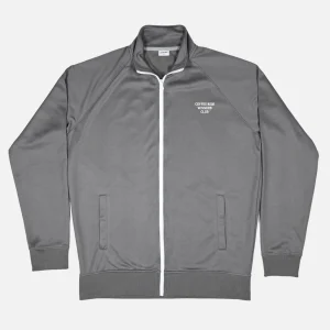 Coffee Ride Winners Club - Track Jacket - Steel Grey